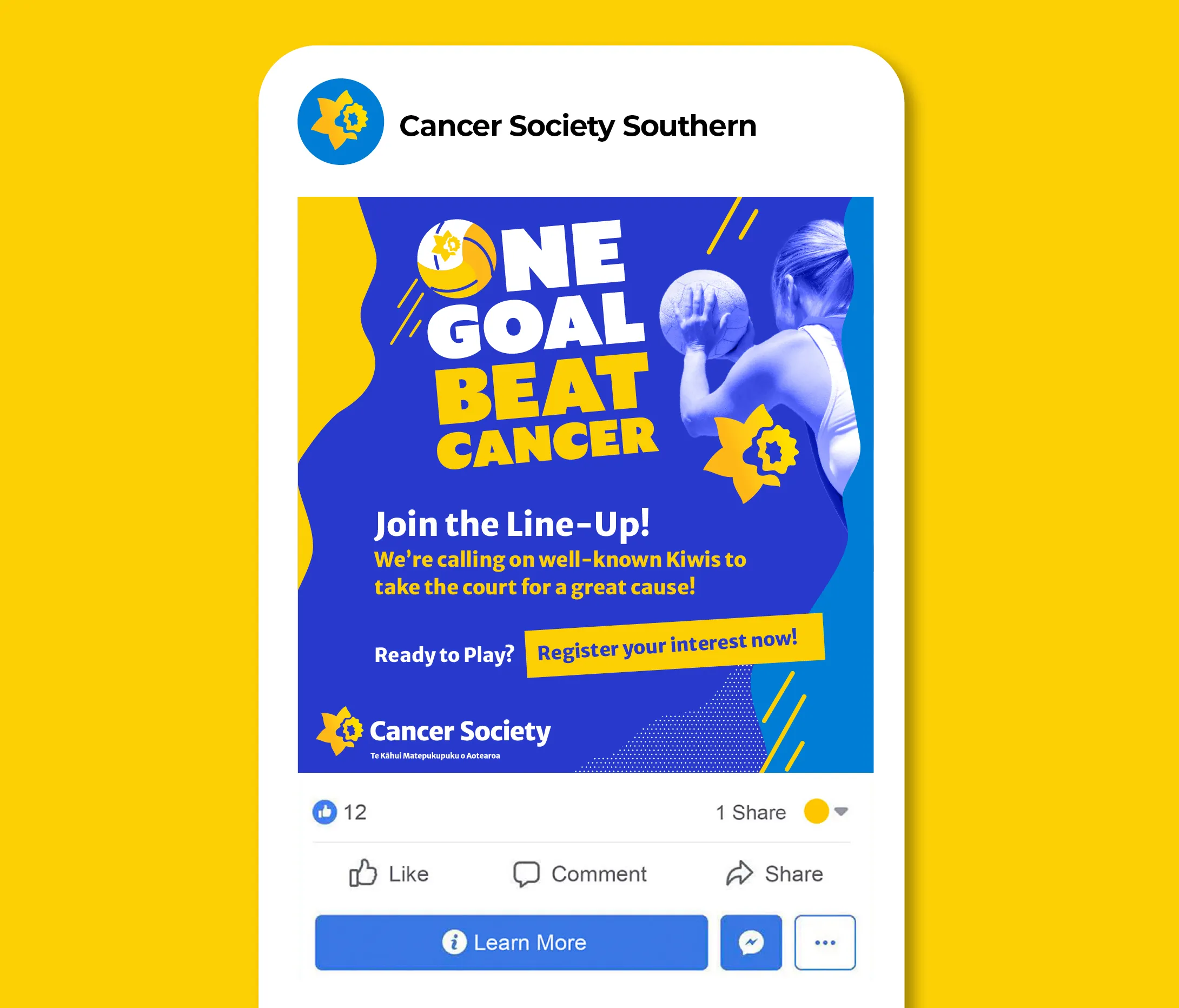 Cancer society Southern campaign creative social