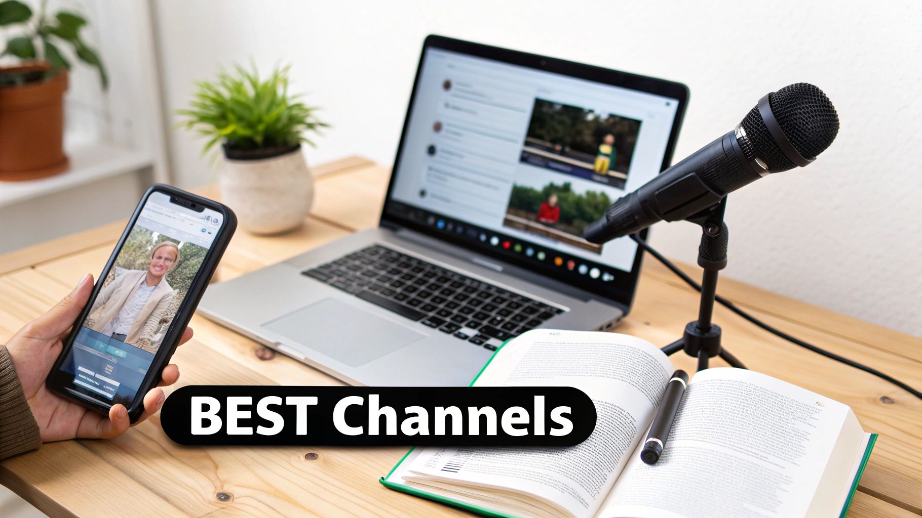 FAQ Image showing content marketing ROI metrics on macOS