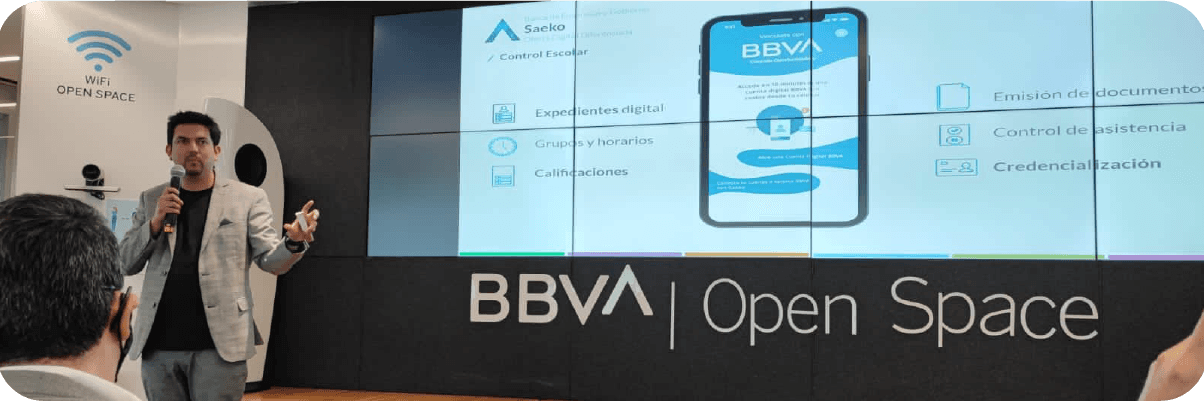 Saeko en el Open day education por BBVA: Propuestas de valor para las Instituciones educativas
