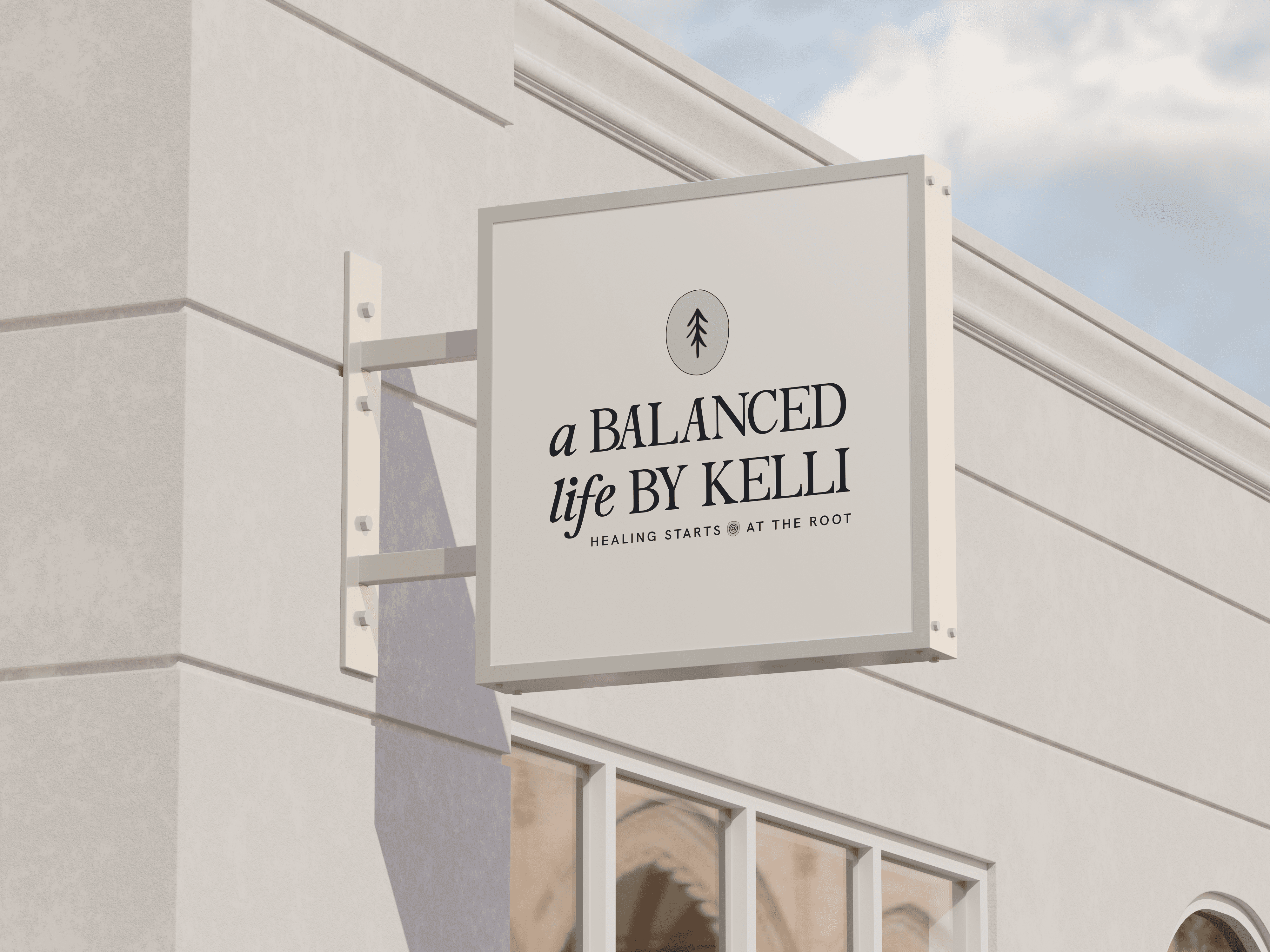 Minimalist brand stationery set