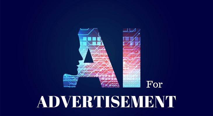 Artificial intelligence technology visual representing automated and data-driven advertising.