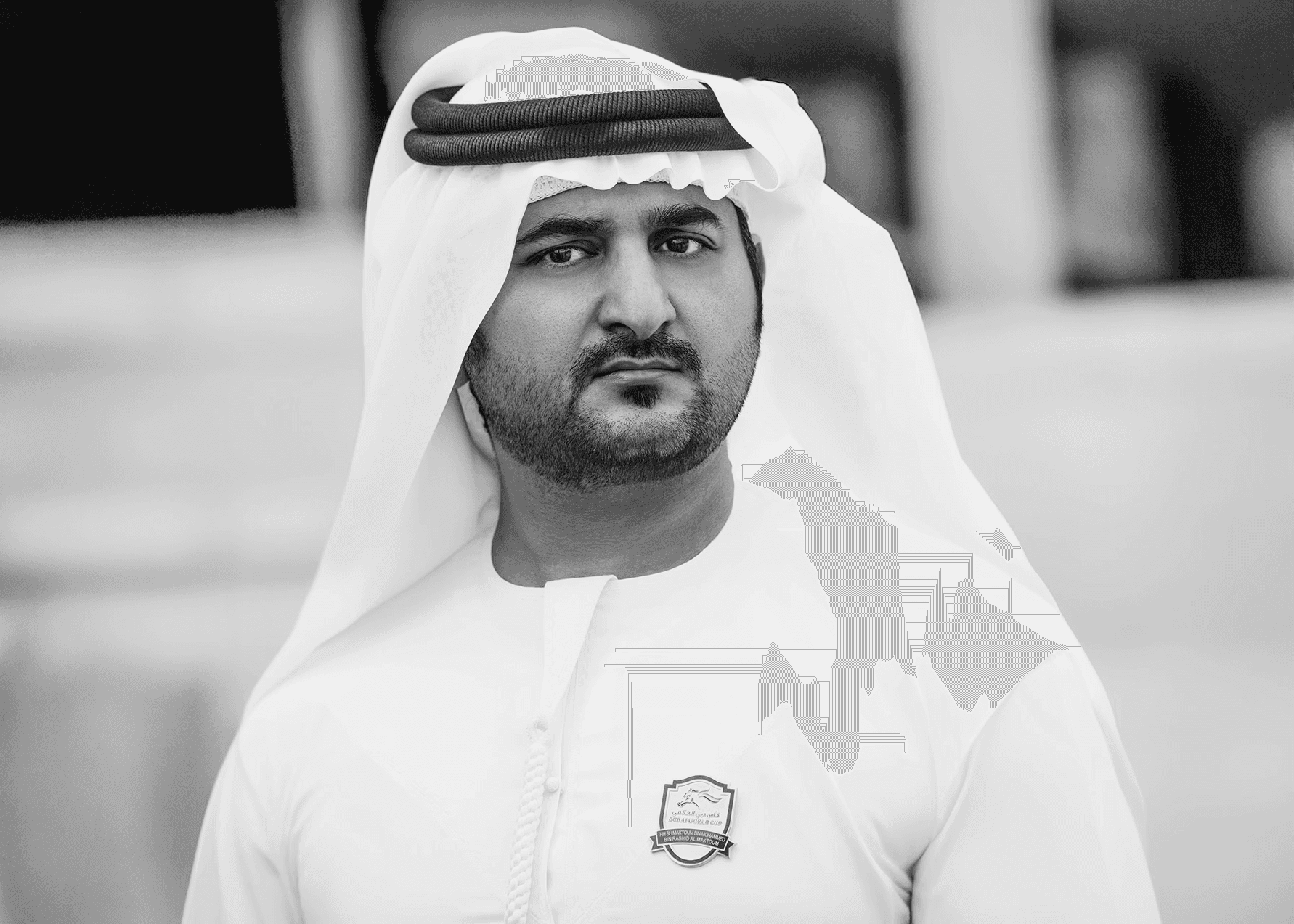 His Highness Sheikh Maktoum bin Mohammed bin Rashid Al Maktoum The minister of finance of the United Arab Emirates deputy ruler of Dubai and chairman of Dubai Media Incorporated picture taken by Celebrity Photographer Artem Shestakov.