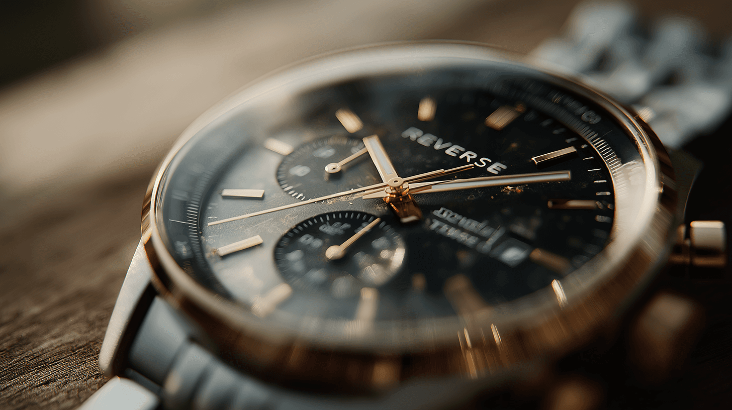 Image representing watch that can't be reversed