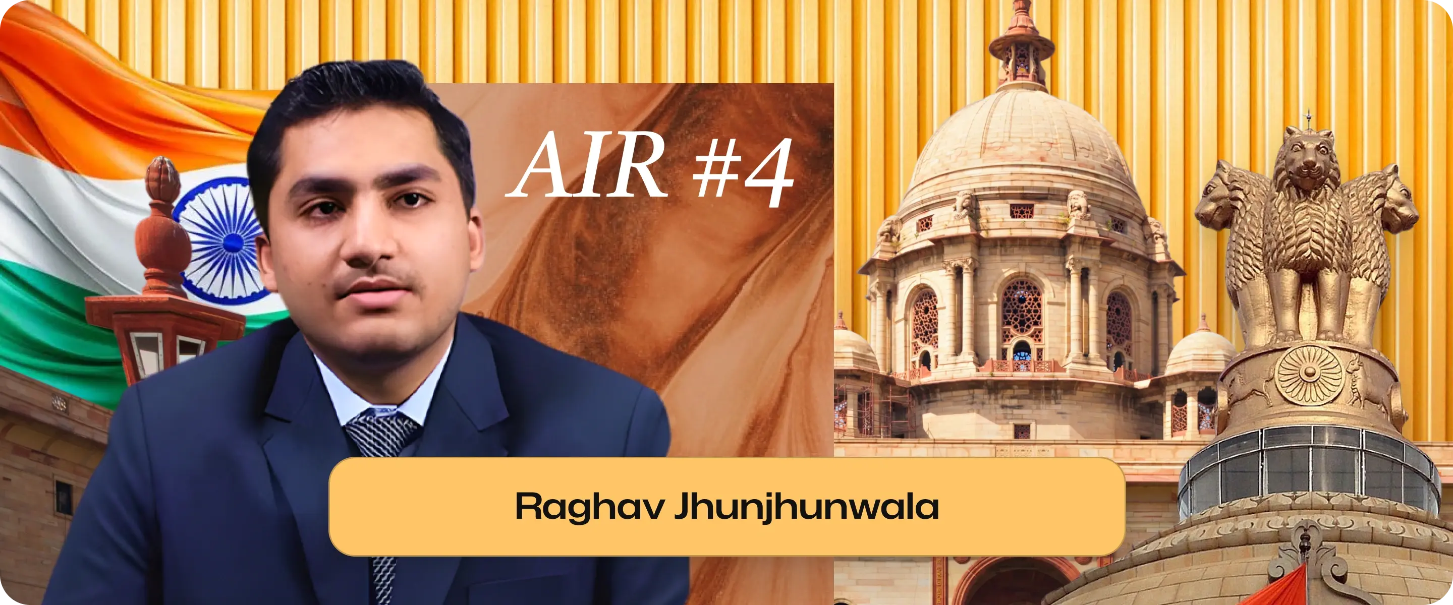 AIR 4 Raghave JhunJhunwala UPSC 2025 Topper