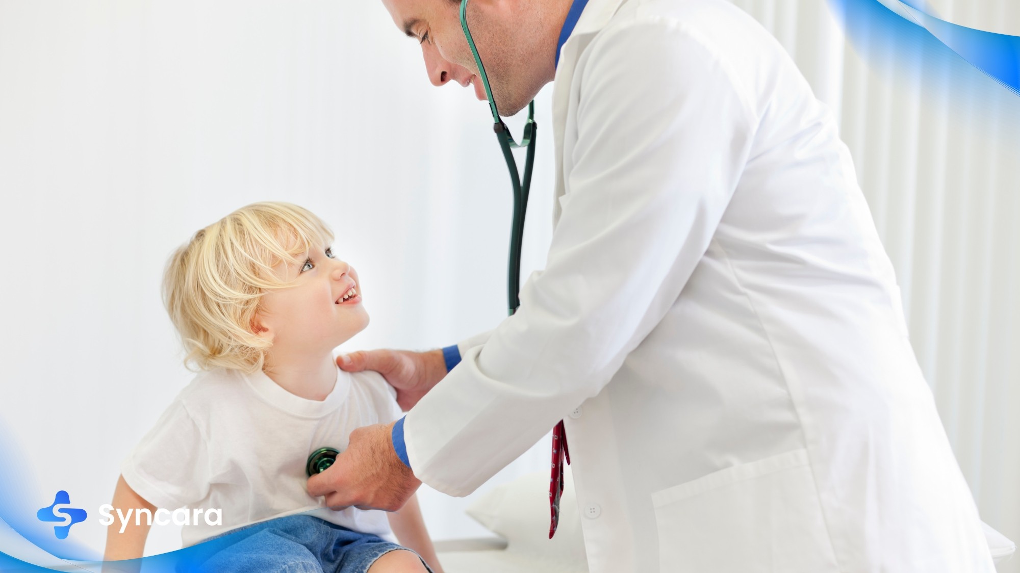 Child patient with Pediatrician in Edmonton for checkup
