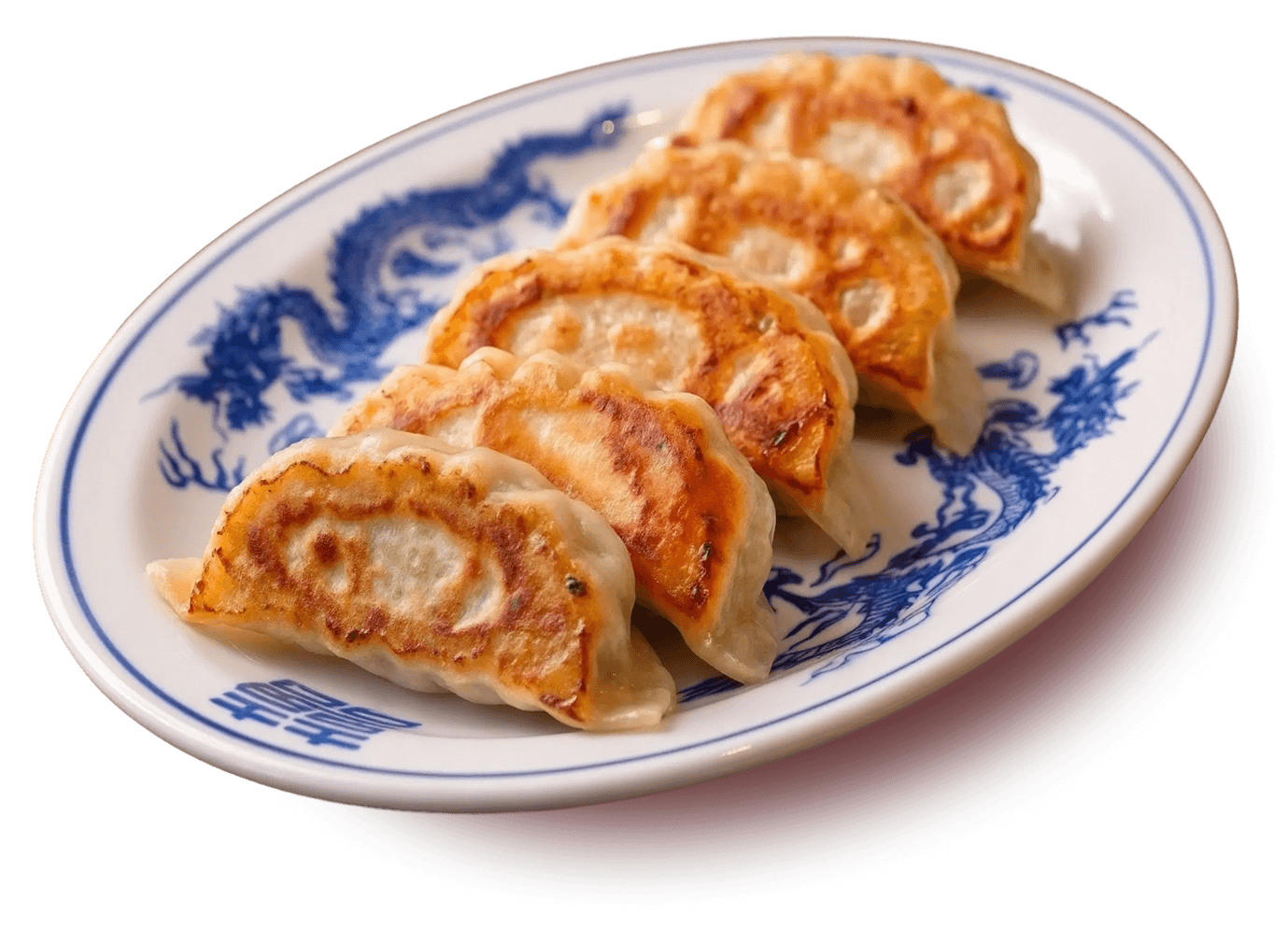 月徳飯店の焼餃子