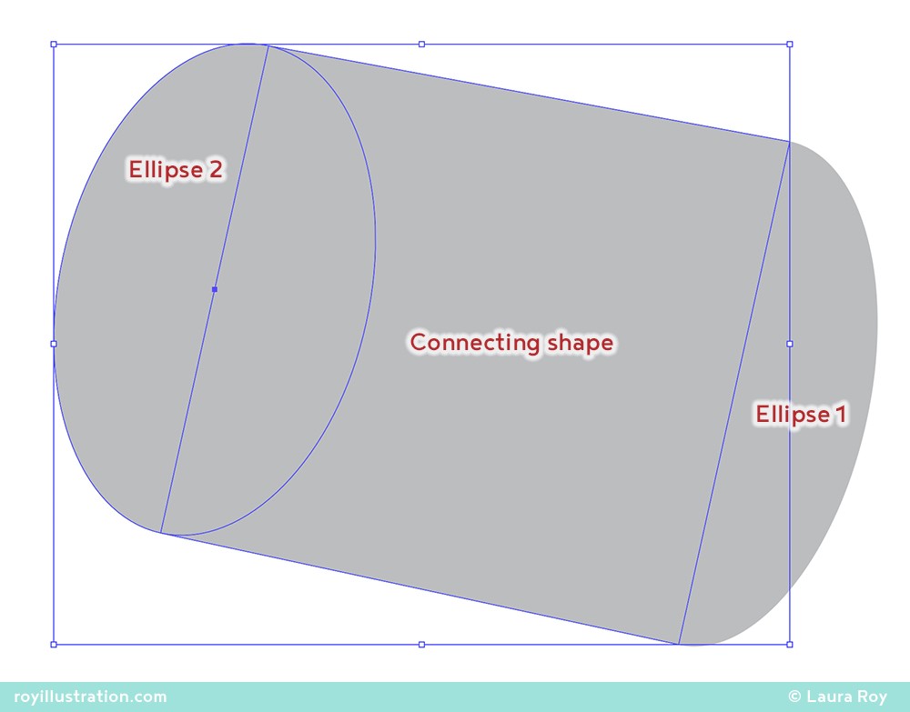 Rendering a Matte Cylinder in Illustrator