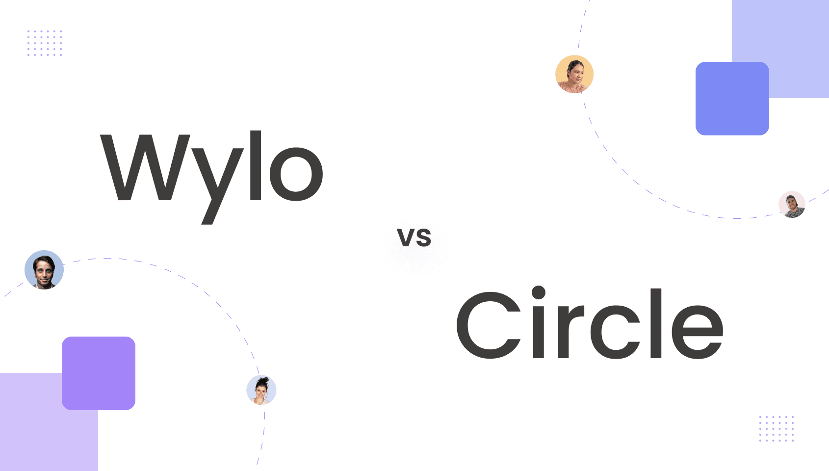 Banner image of the blog post - Wylo vs Circle: The Ultimate Comparison to Build a Branded Community in 2025.