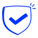 Shield with a checkmark