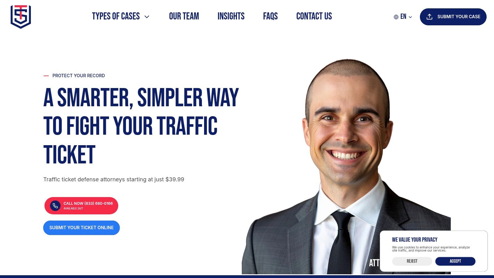 Screenshot from https://www.ticketshield.com