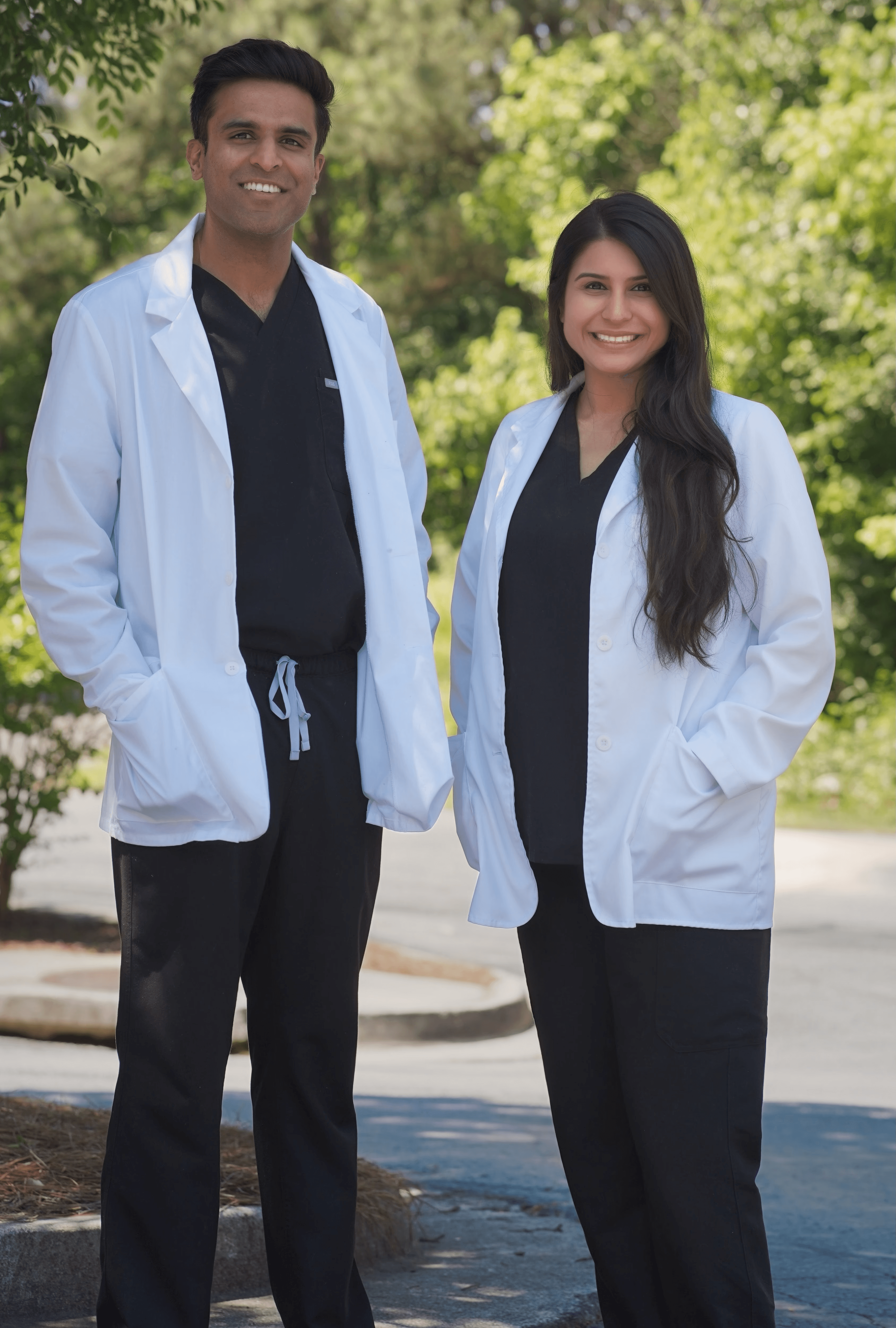 Dr. Raheel Thobhani and Dr. Natasha Kanchwala