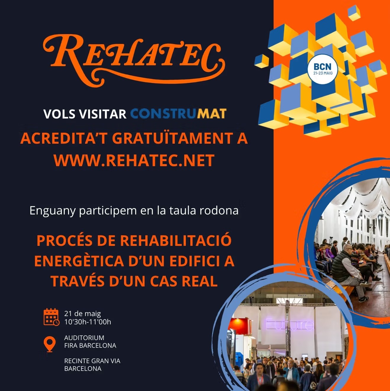 Invitació a Construmat 2024
