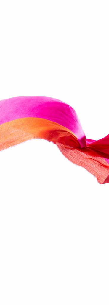 Two hands in an elegant gesture, one above the other, against a dark background