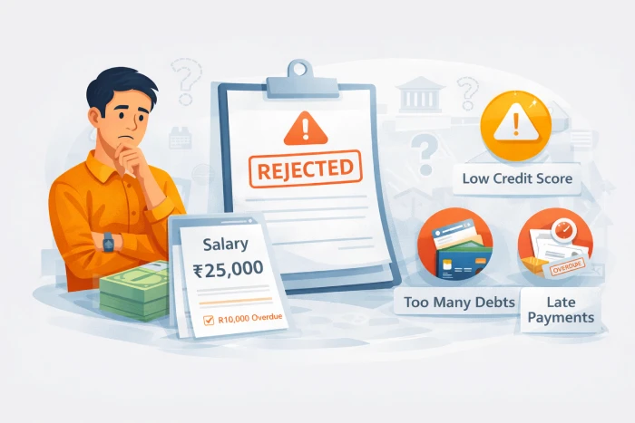 Salary Is ₹25,000 but Loan Rejected - What Could Be the Reason?
