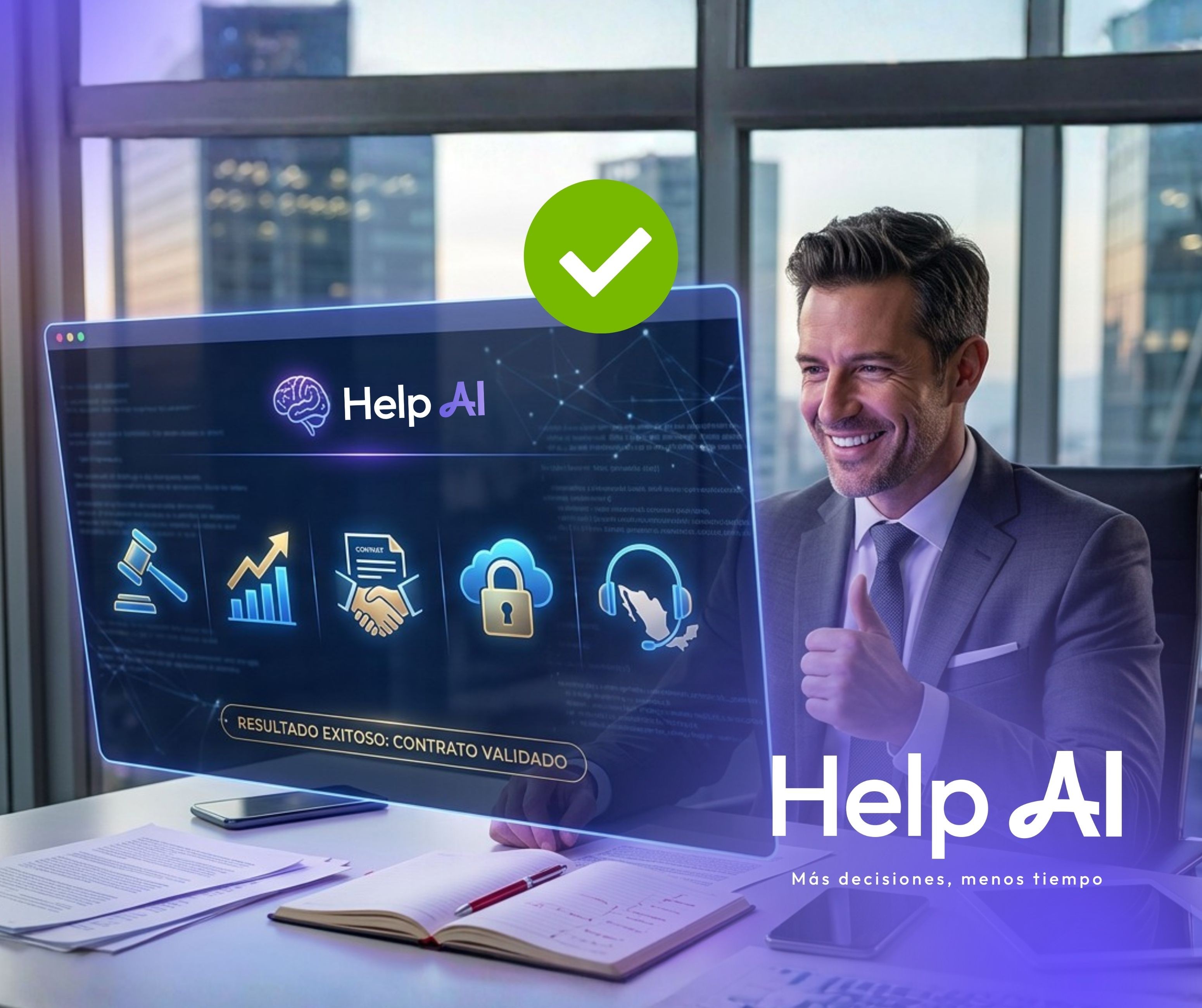 Beneficios de usar IA especializada para contratos en México