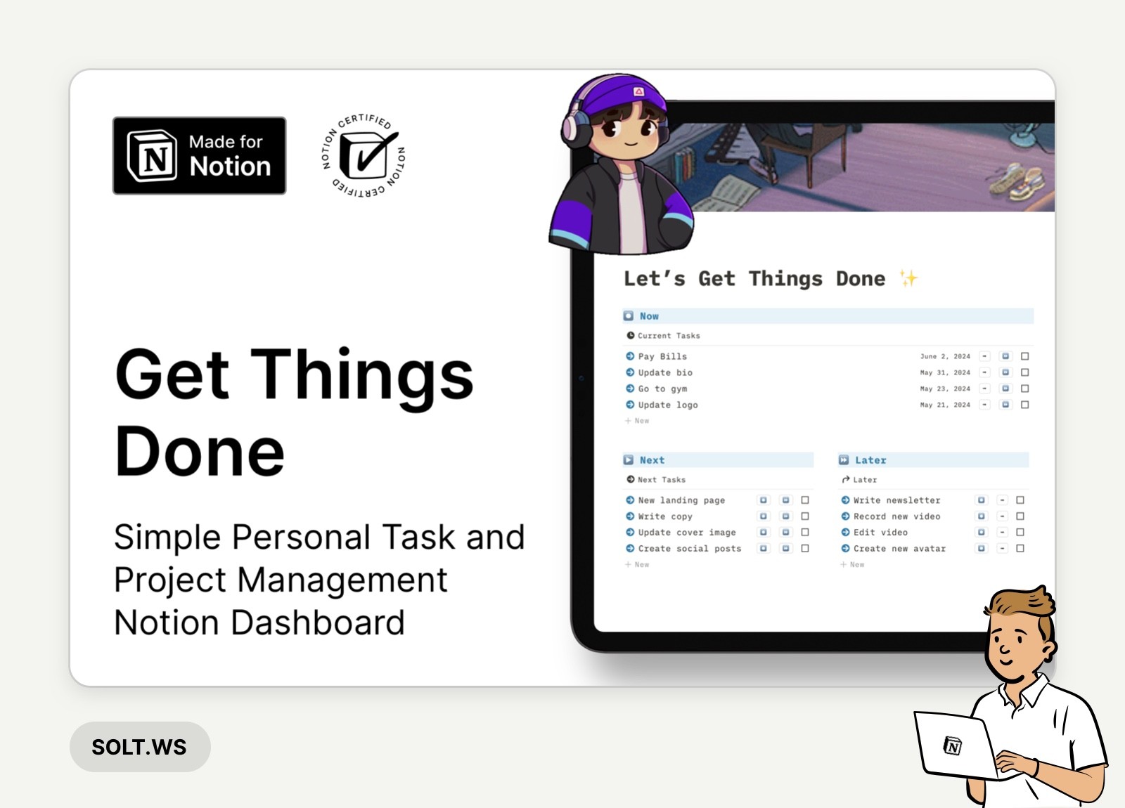 20 Best and Free Notion Templates for June 2024