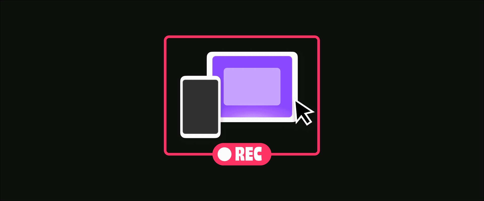 Screen recording mobile apps from the browser