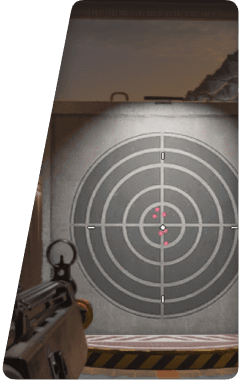 Game world image of Shooting Range bullseye