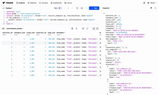 Map to OCSF, enrich and Detect with Tenzir