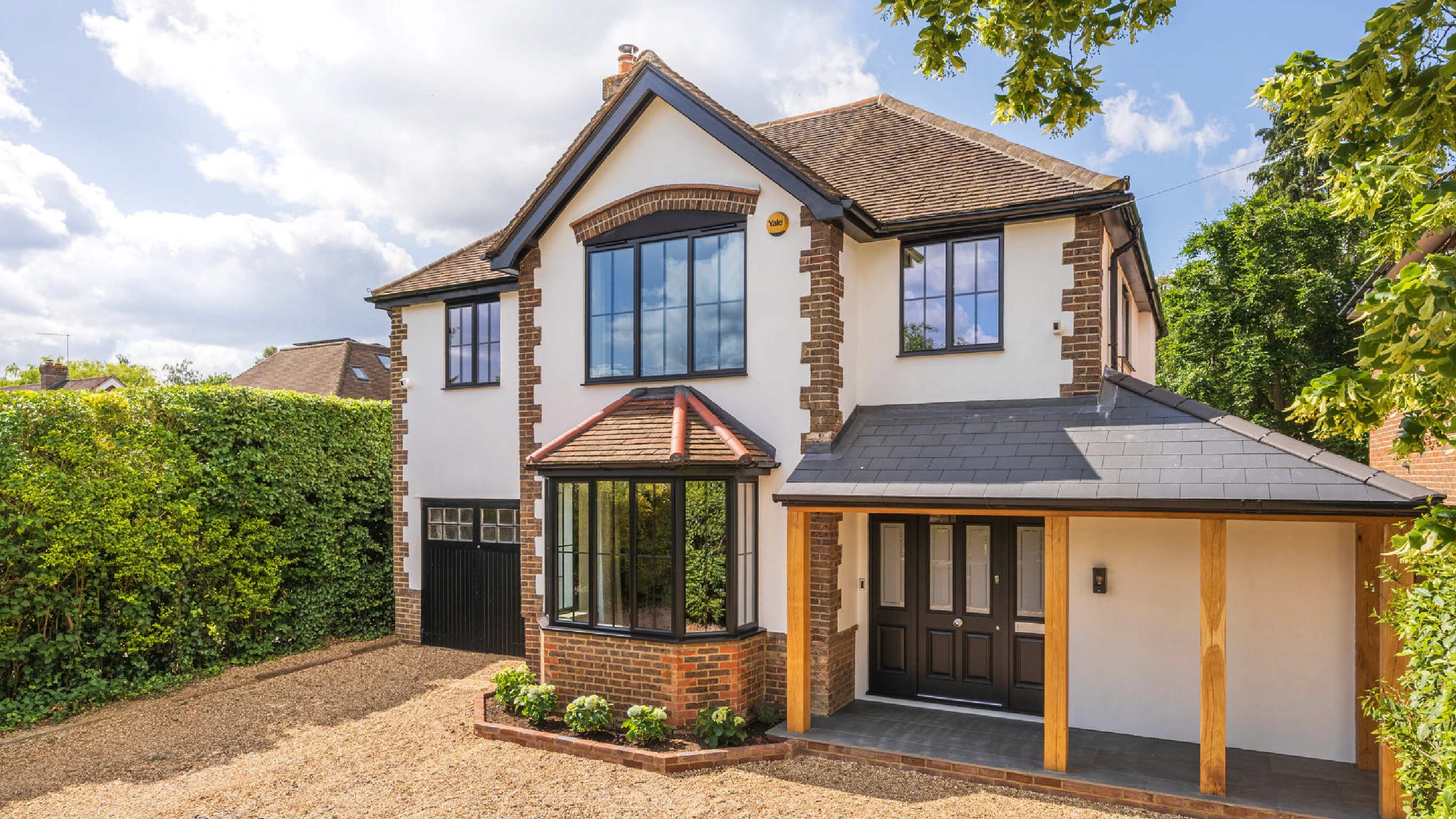 Orchard Road exterior shot of the front of the property