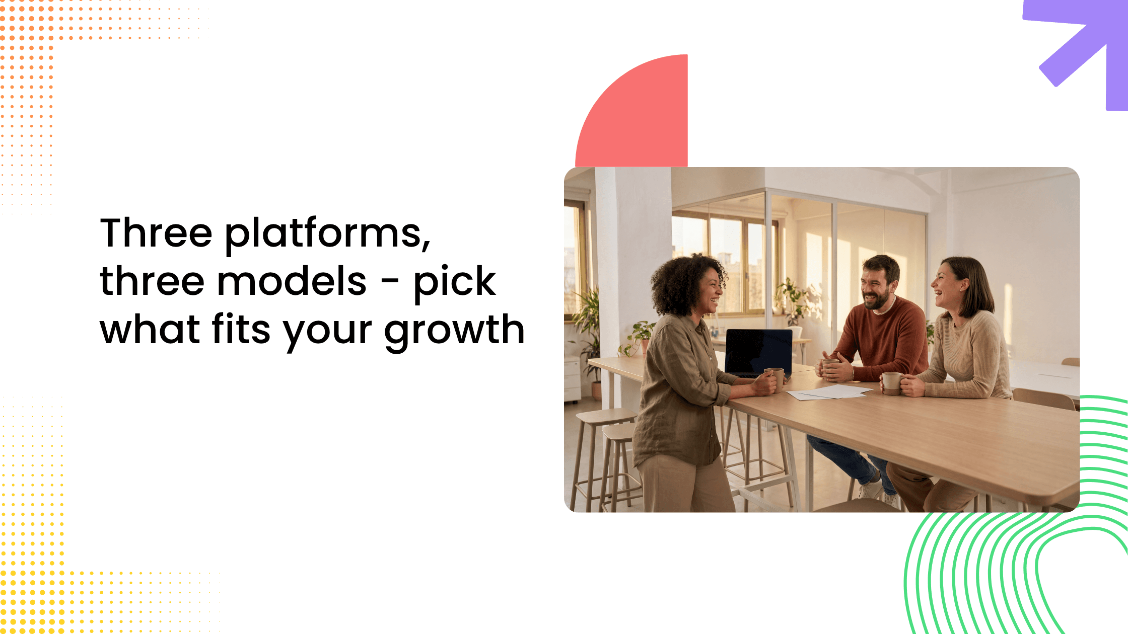 Three coaches discussing platform choices for growing coaching communities and digital coaching businesses