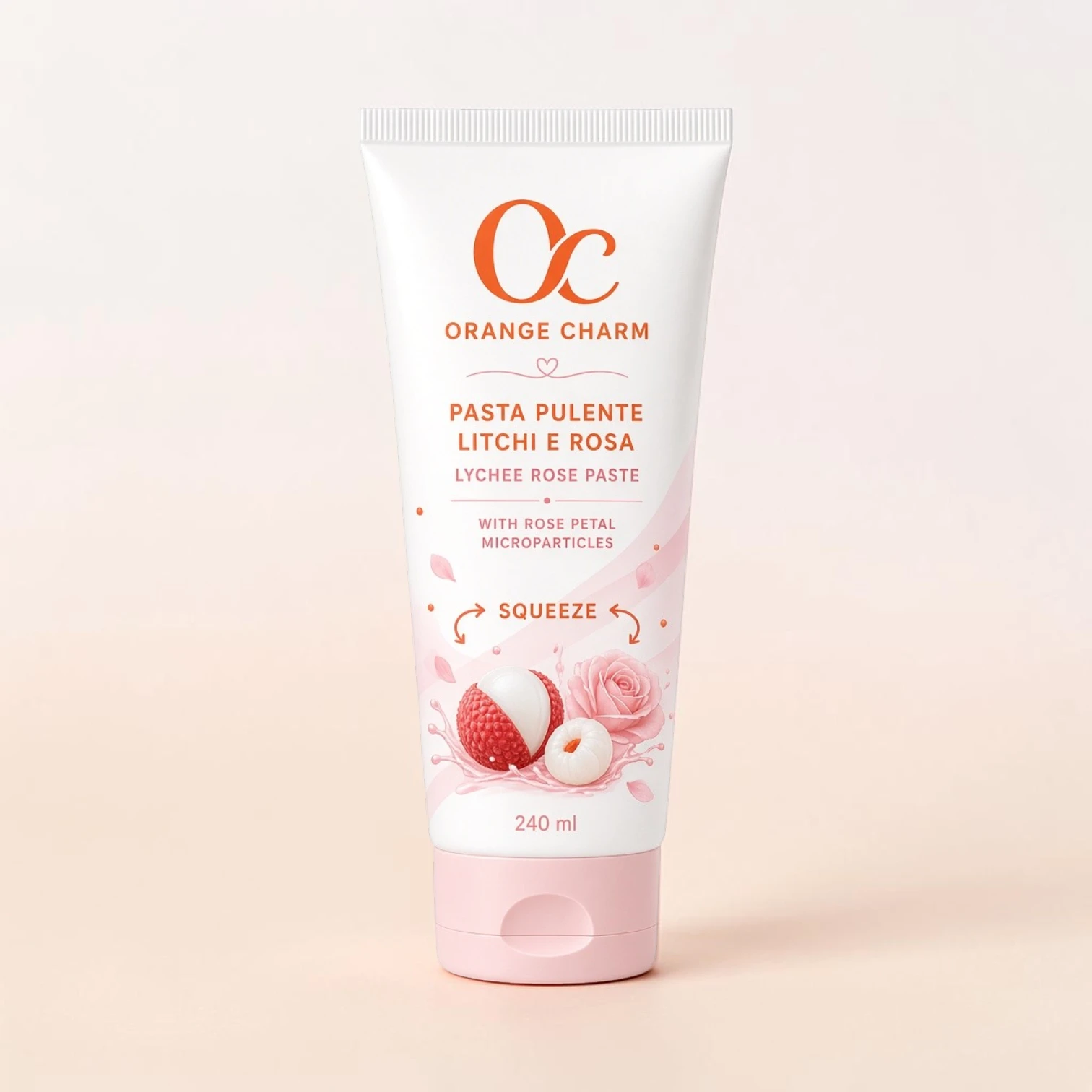 Private label body scrub in jar packaging