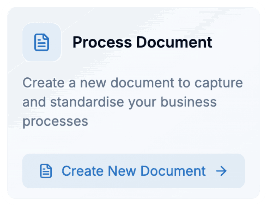 Build process documentation with Fluency, in seconds.