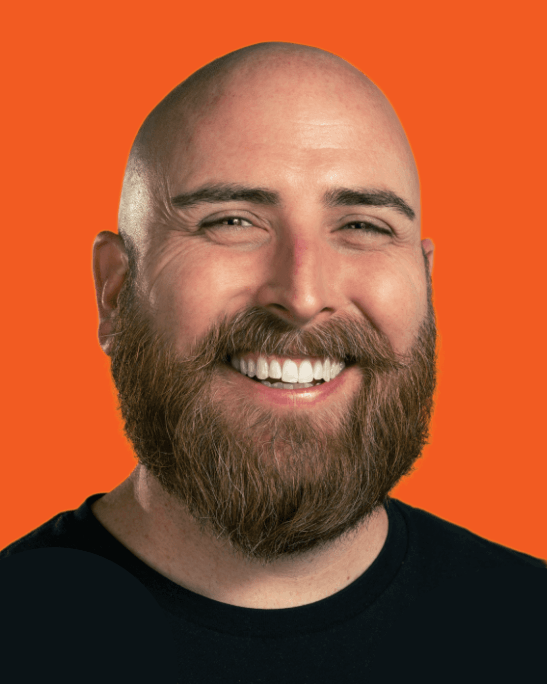 Man smiling