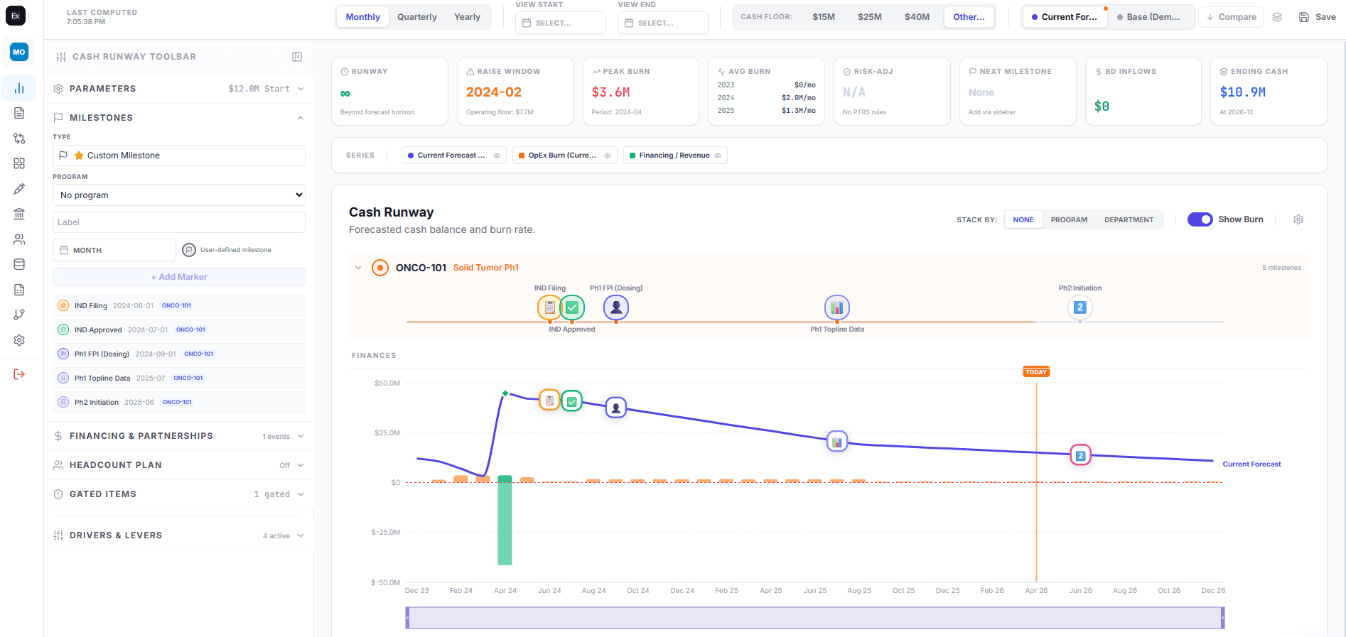 Exigyn product screenshot