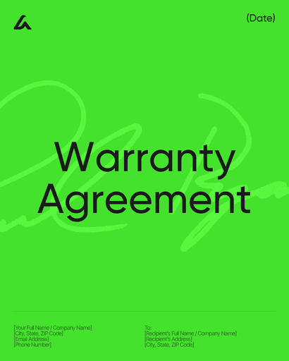 Warranty Agreement