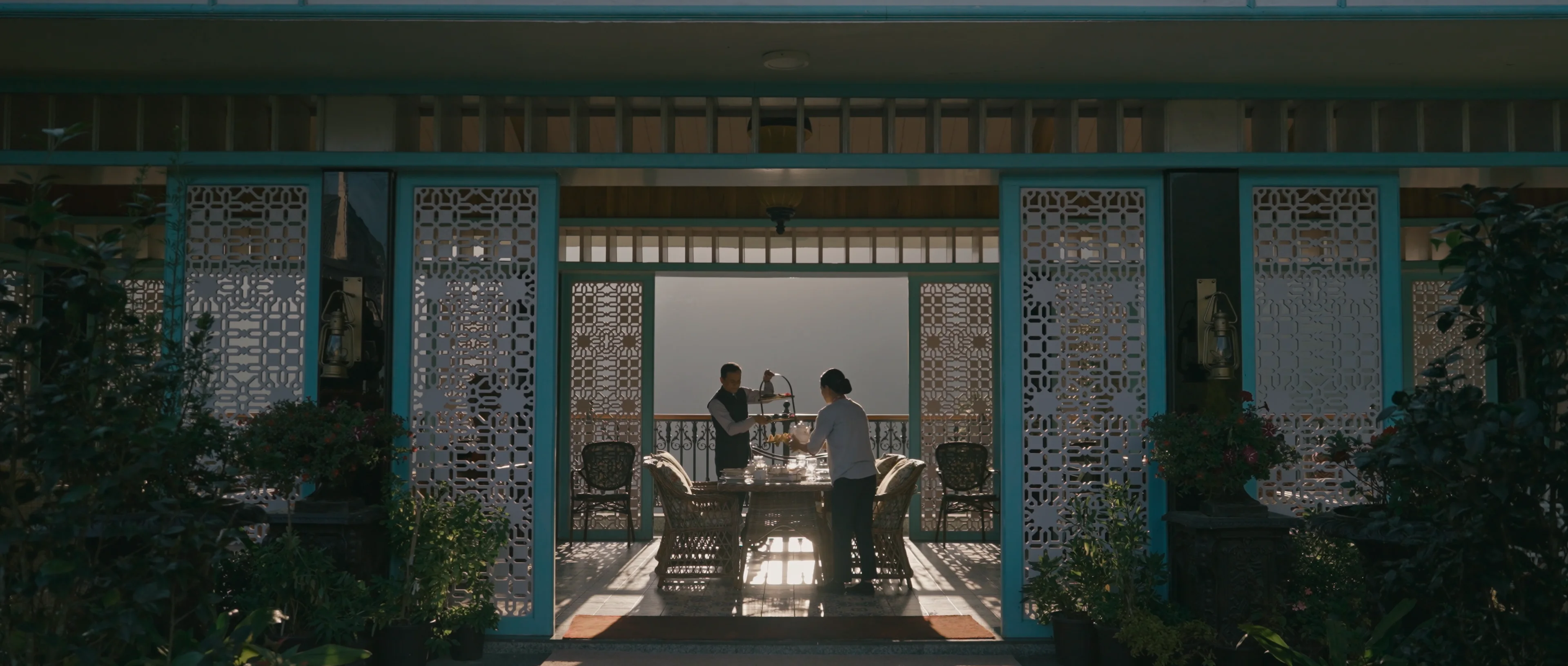 Film still from Mayfair Jungpana, Darjeeling — brand film by Tushar Rajpurohit