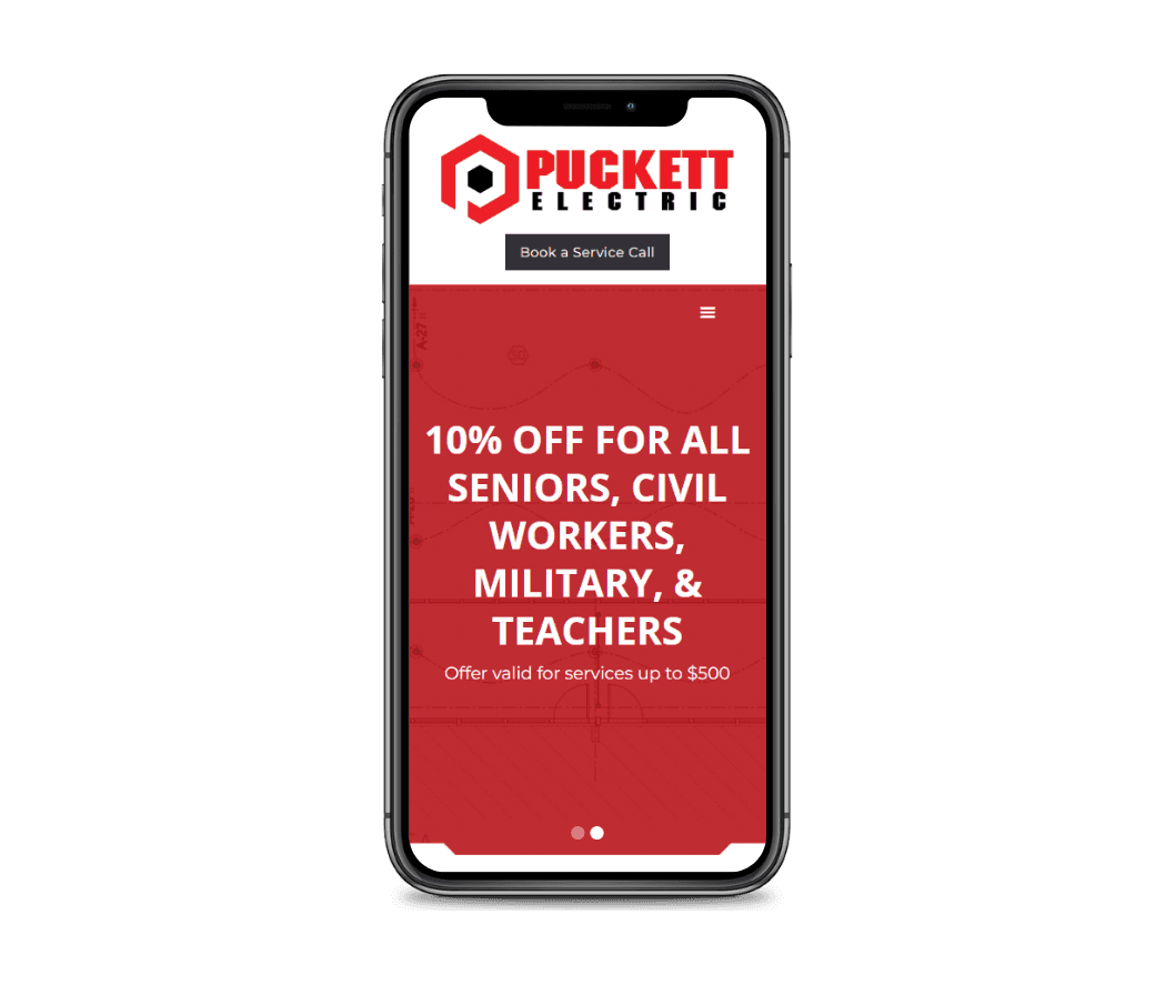 puckett electric mobile view