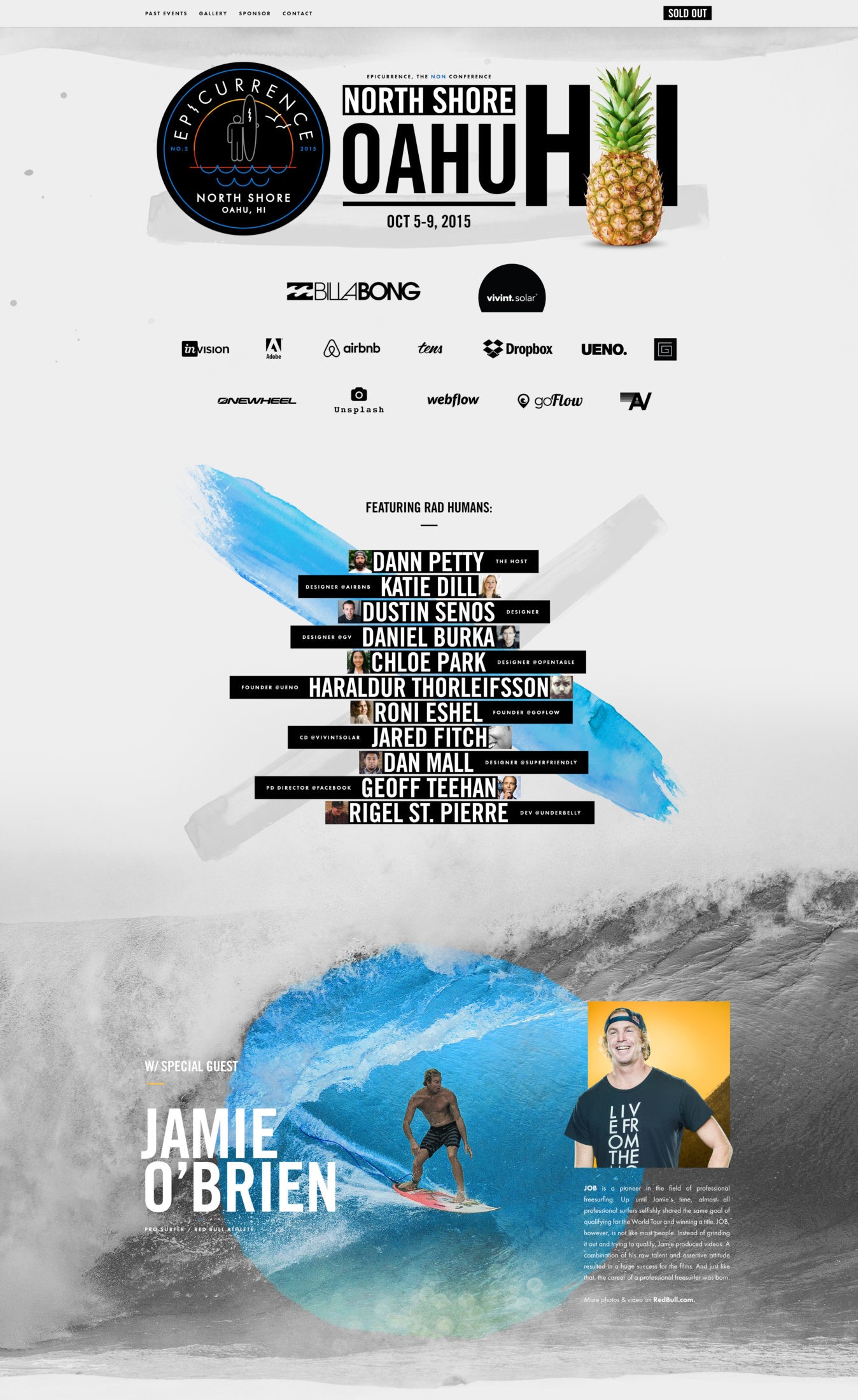 Epicurrence Hawaii Website