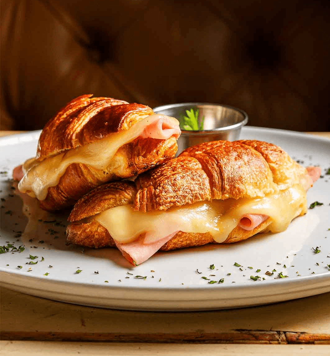Croissant de Jamón y Queso
