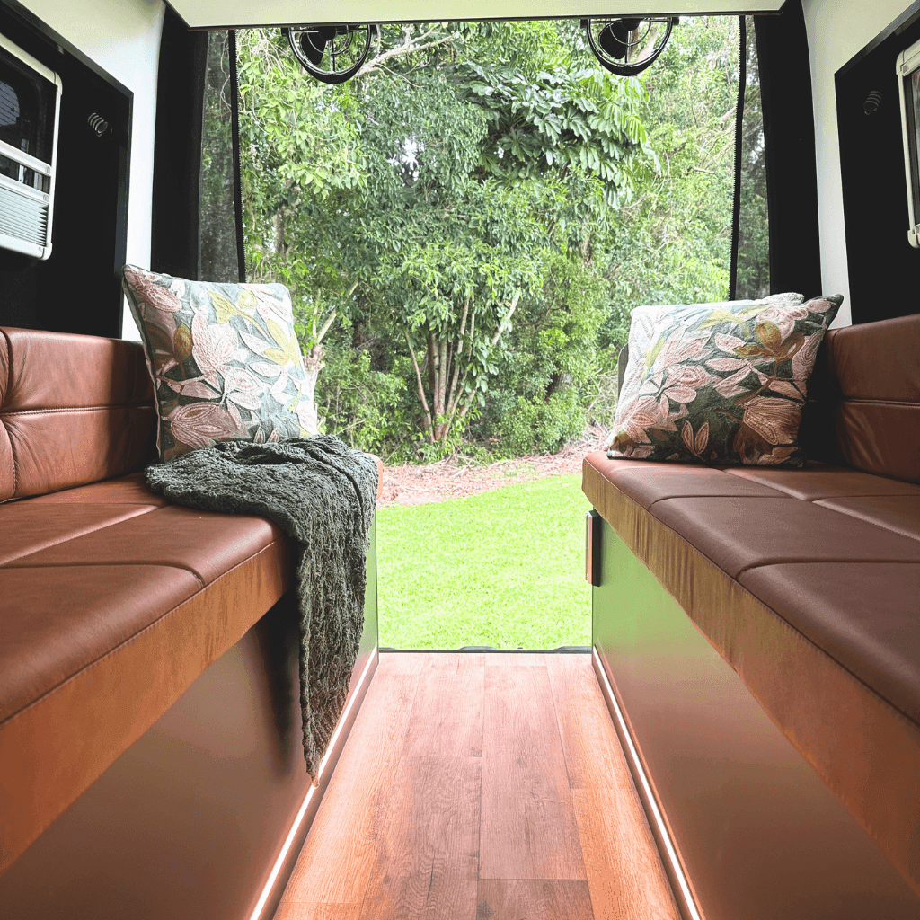 Campervan Leather Lounge