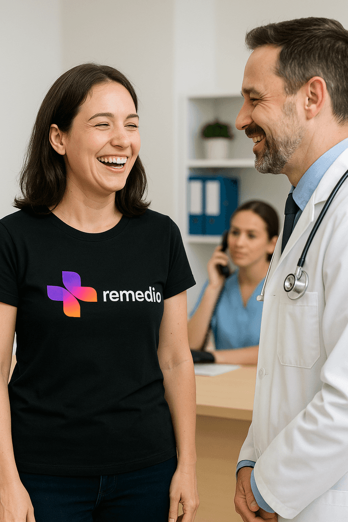 Doctor meeting Remedio Consultant