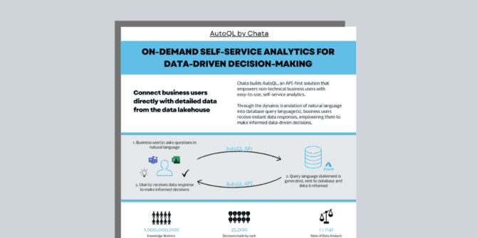 On-Demand Self-Service Analytics for Data-Driven Decisions