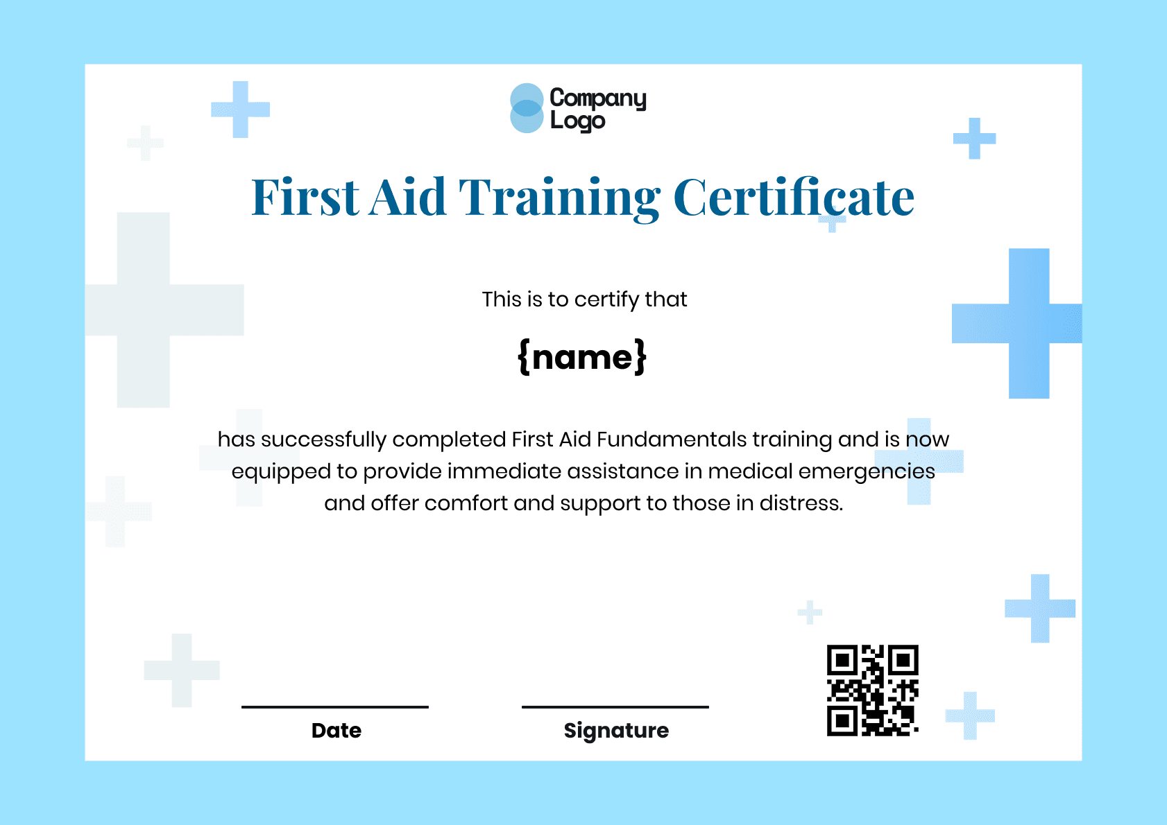 Wauld - Professional and attractive green recognition badge template