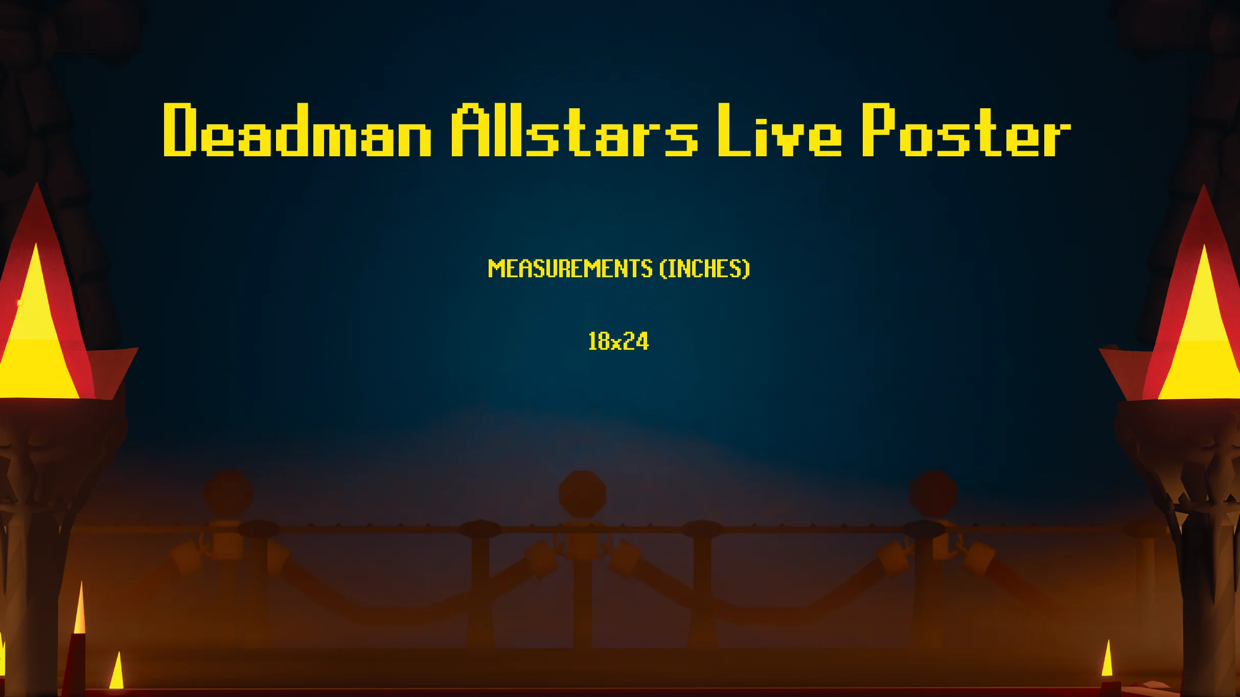 Deadman Allstars Live Poster