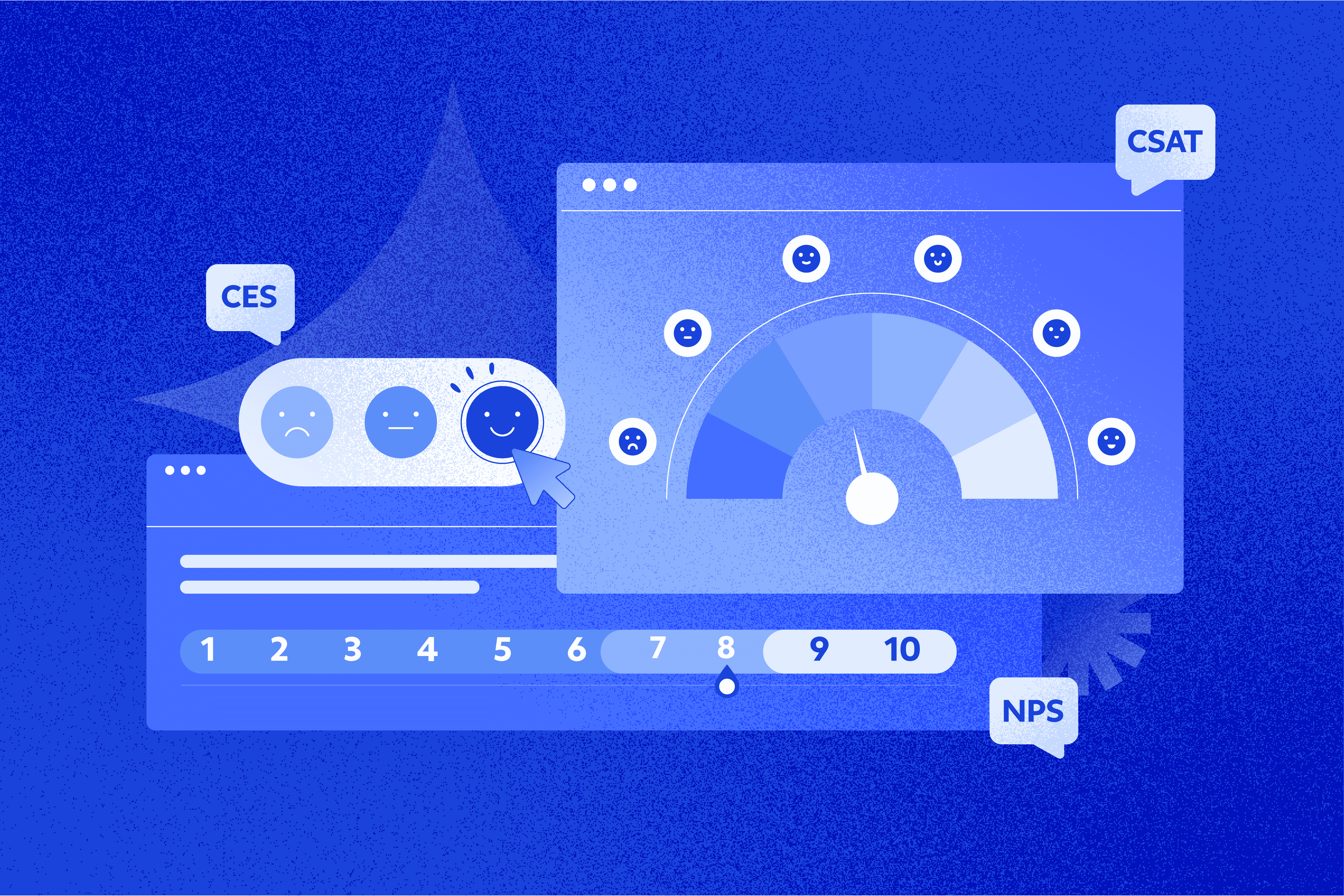 كيف تختار بين CSAT وNPS وCES لتحسين تجربة العملاء