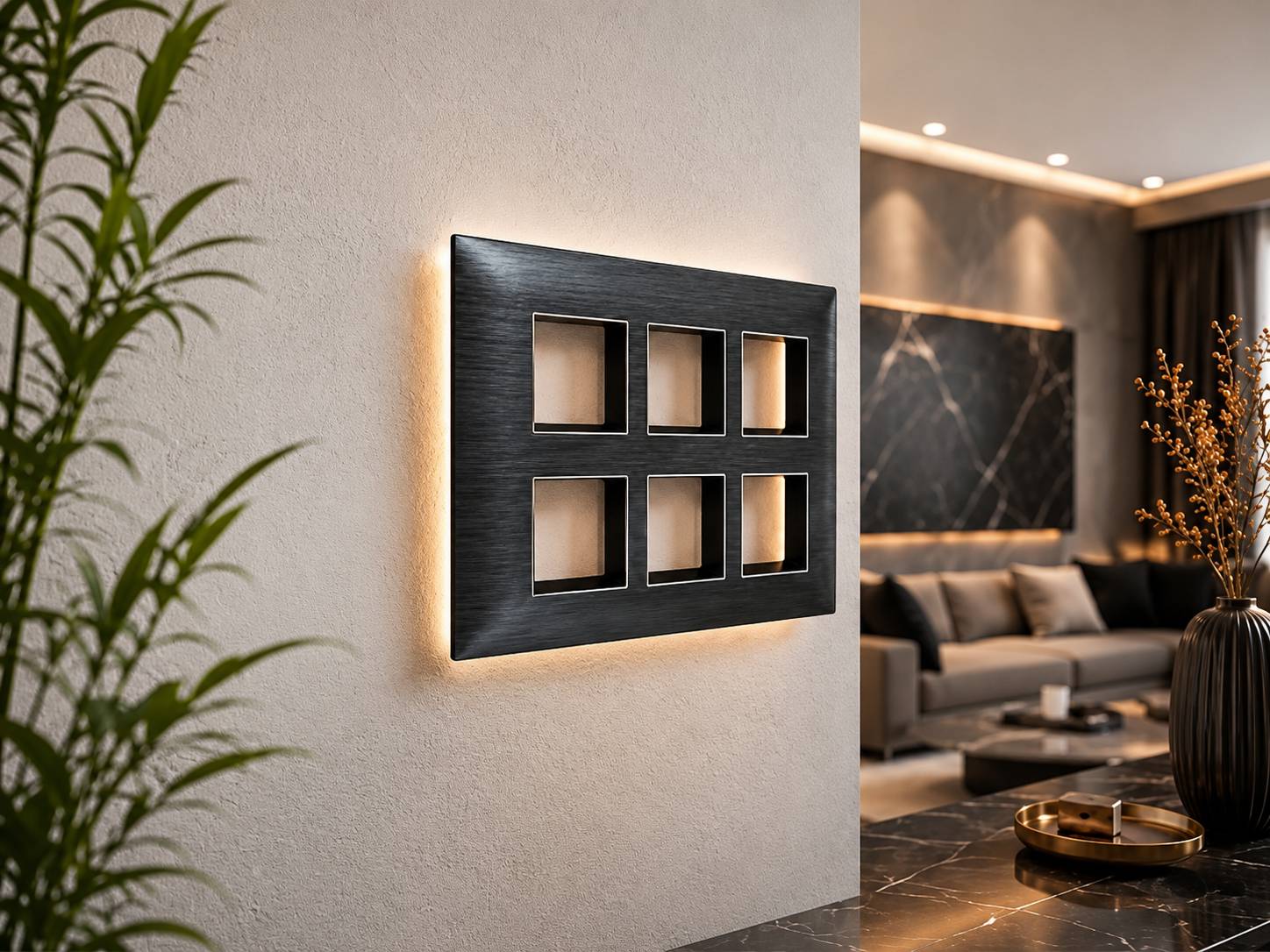 12 Module Cover Plate