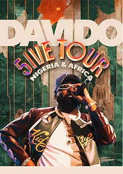 Davido 5IVE Alive Nigeria & Africa Tour 2026 campaign design — MetaCraft.