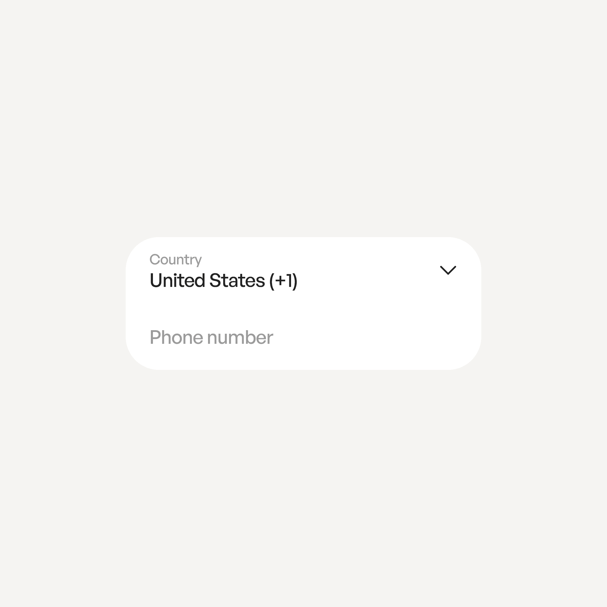 Input UI Component