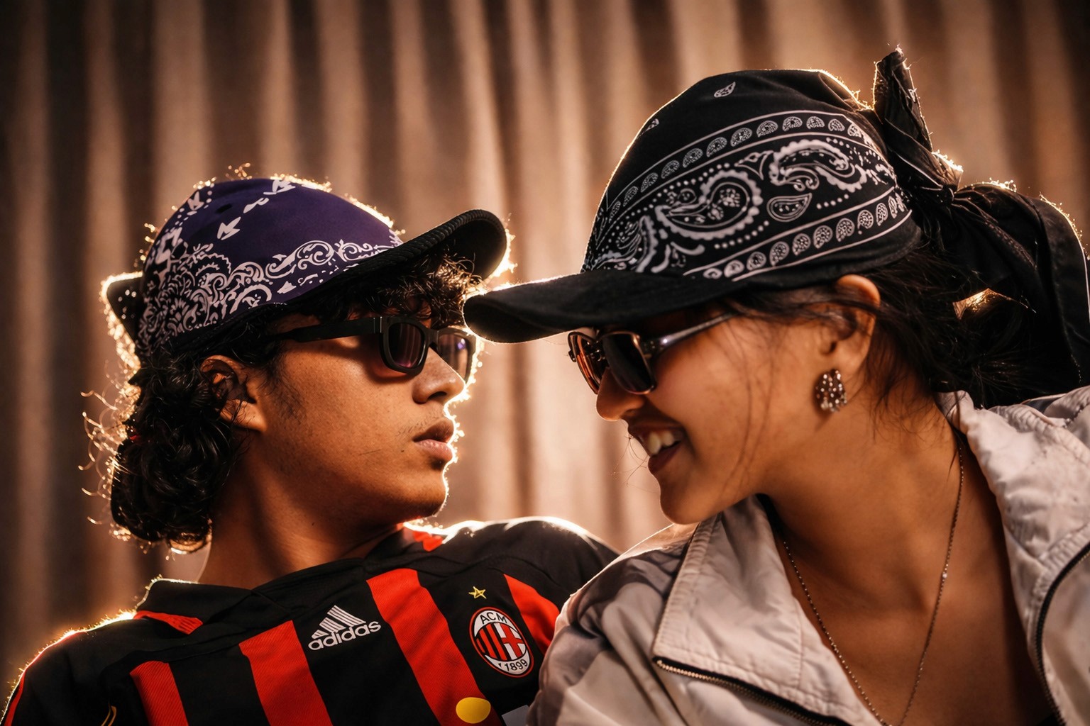 blue denim jeans and brown leather shoes