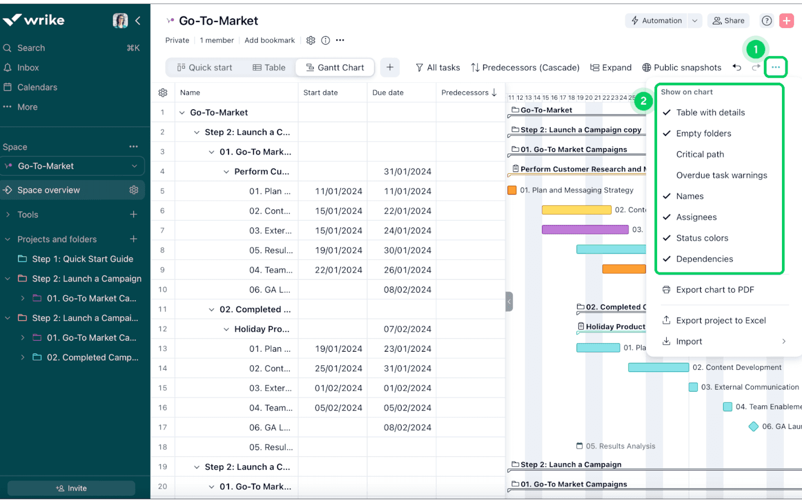 Wrike project management overview