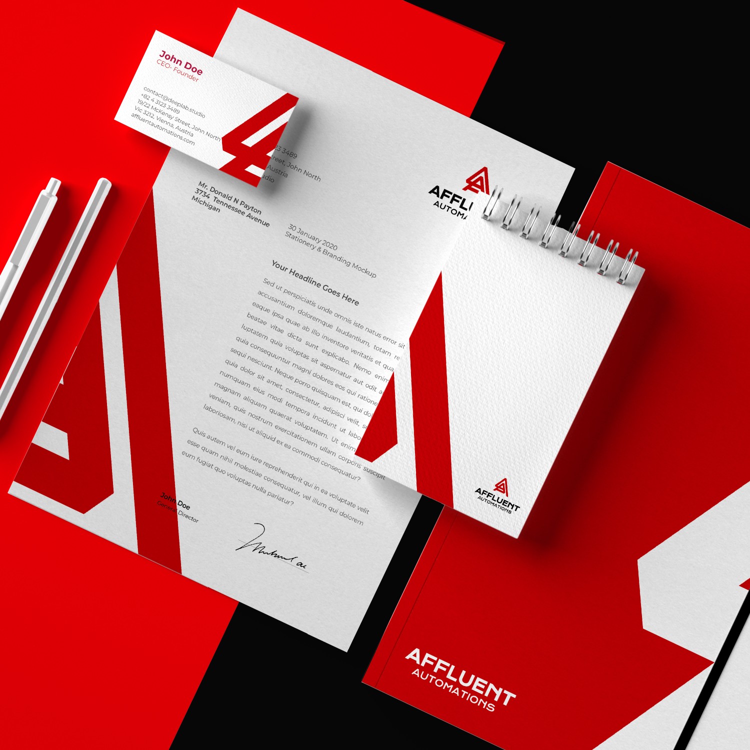 Male athlete training core strength with plank exercise in fitness branding photo