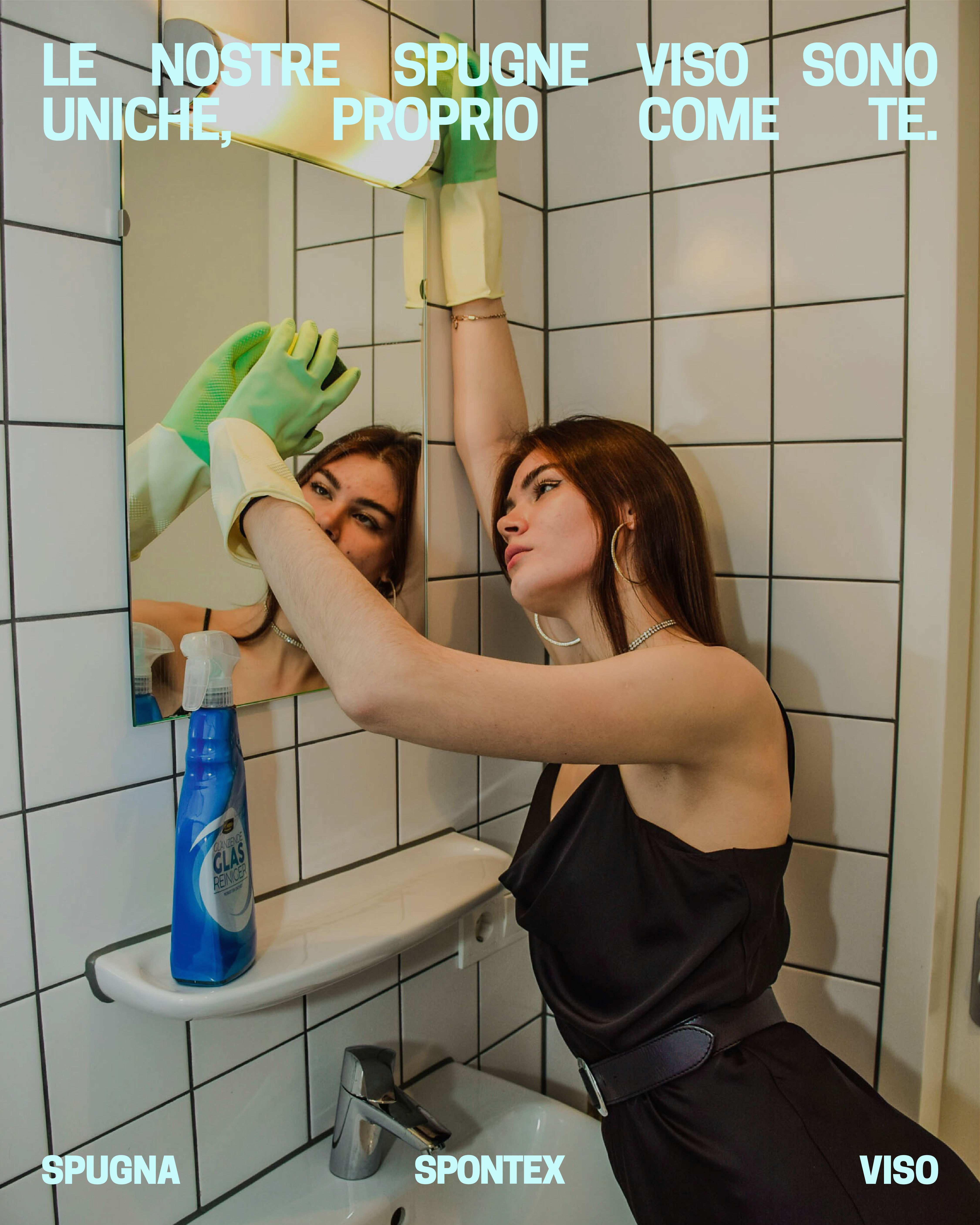 Visual Spontex face sponge