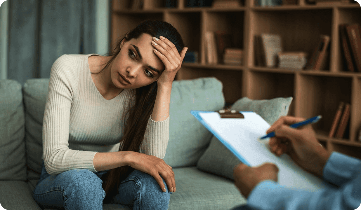 Mental health therapy session