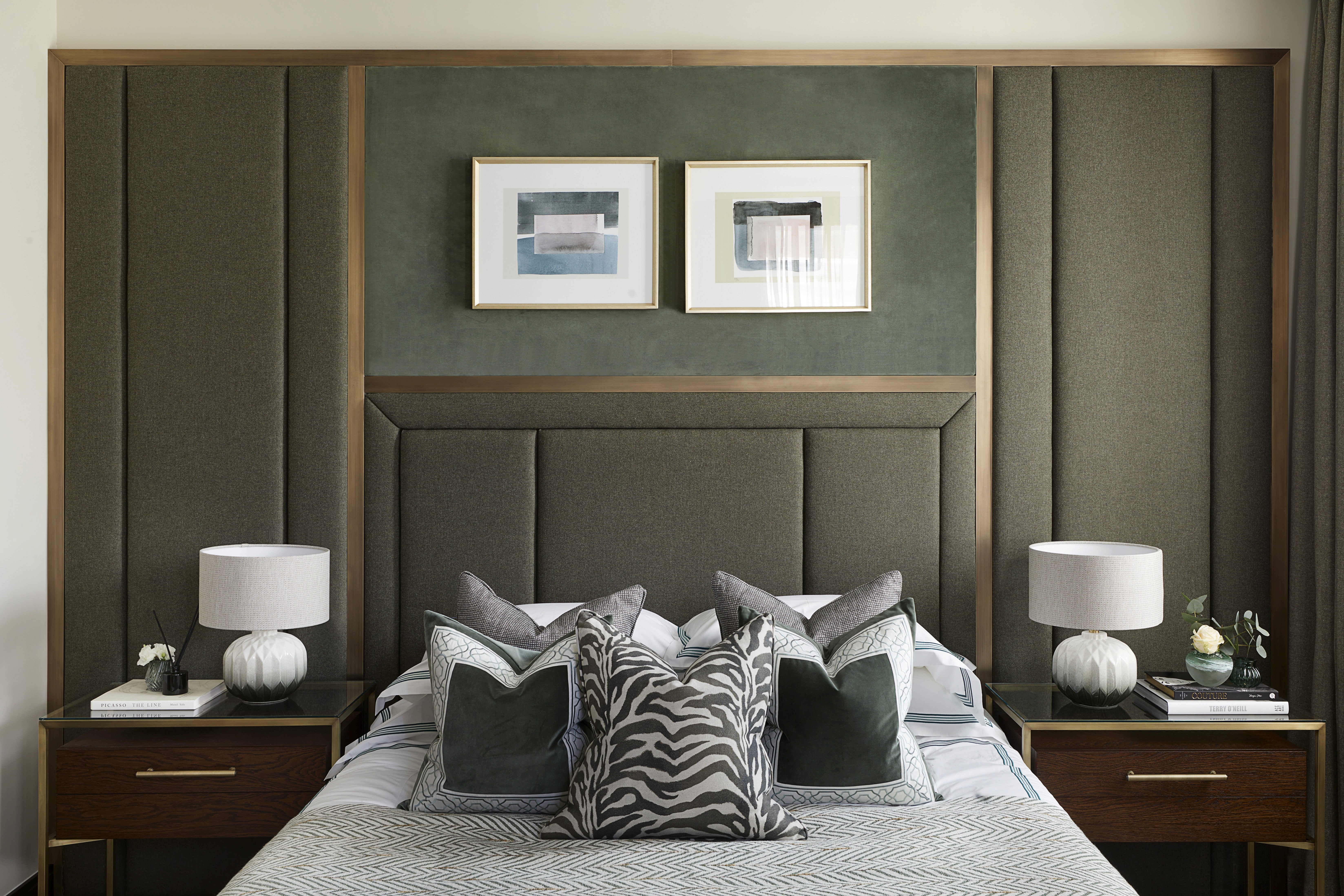 tufted sofa near coffee table