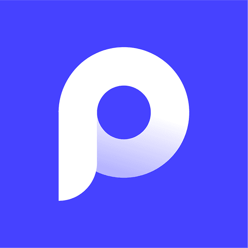 Close-up portrait of a young woman with long brown hair and blue eyes.